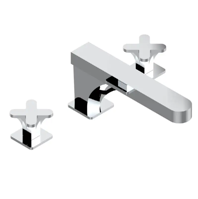 Roman tub set with 3/4" valves