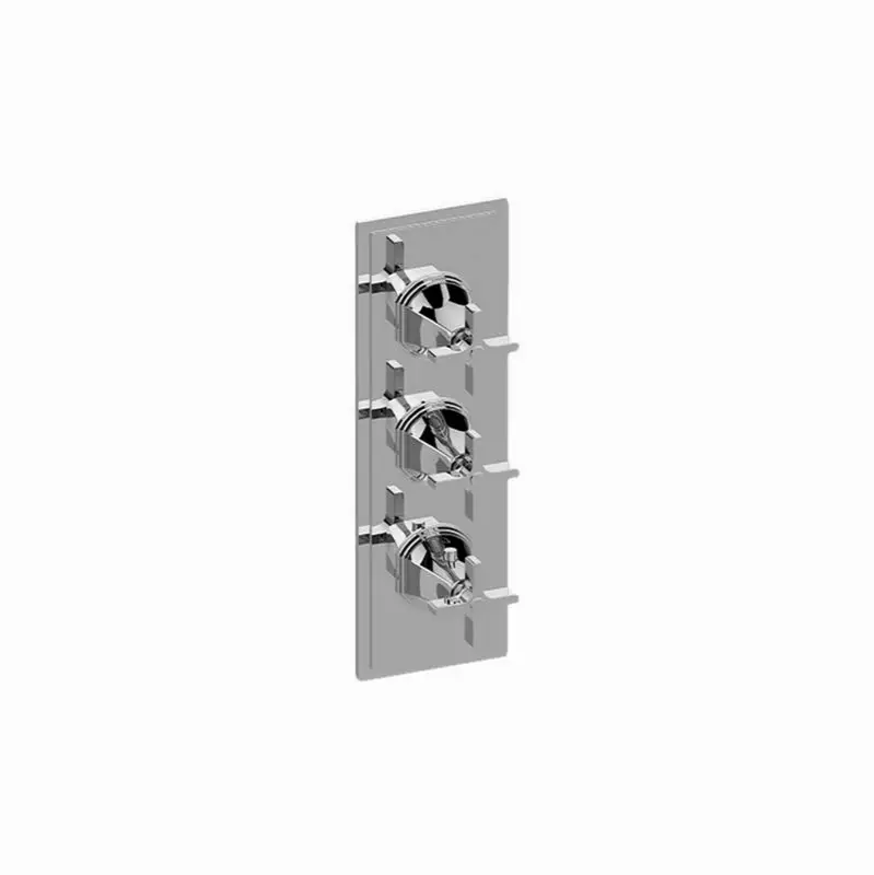 Finezza UNO M-Series Valve Trim with Three Handles
