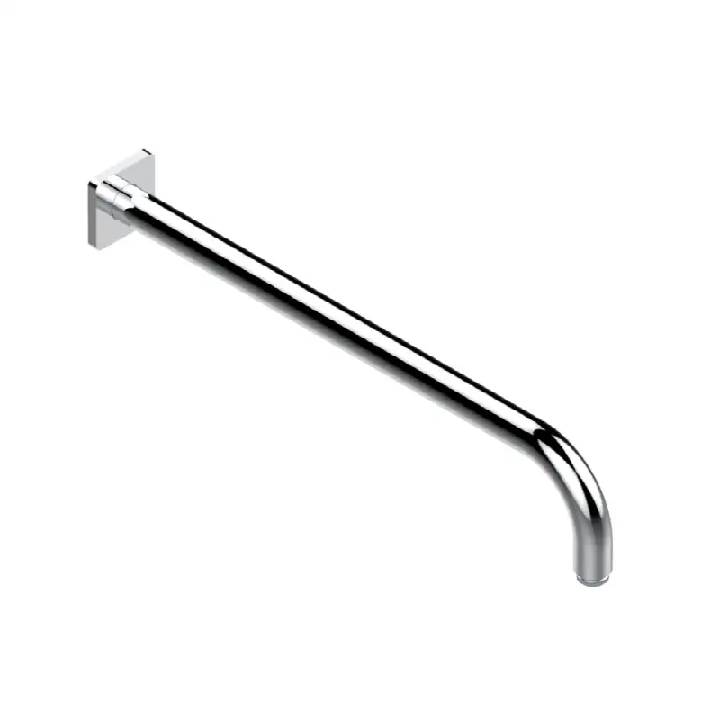 Horizontal shower arm, 90°, lg: 17"