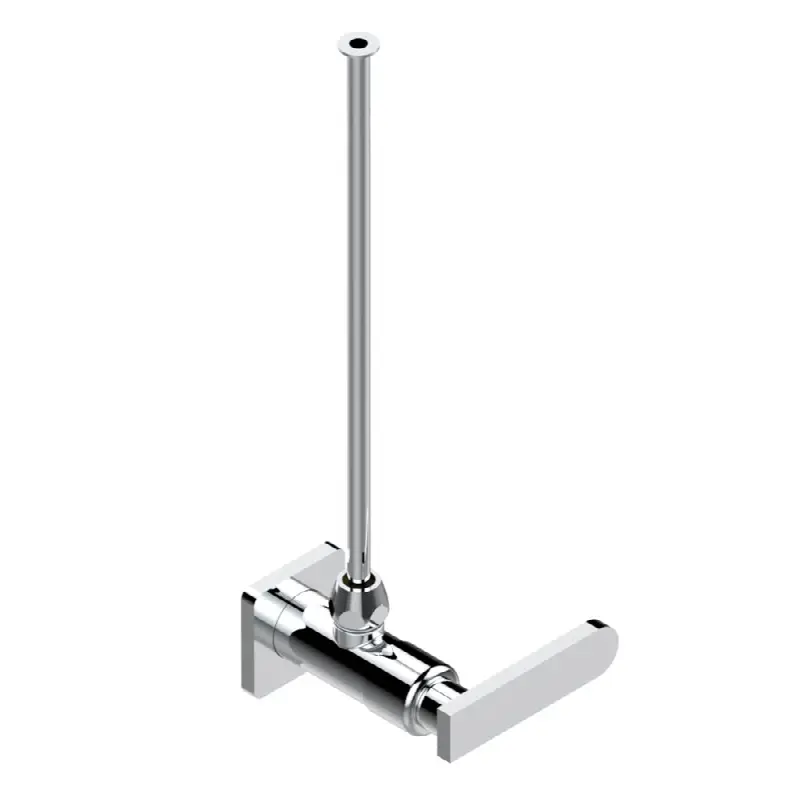 Angle supply valve with 3/8" adaptor set for toilet
