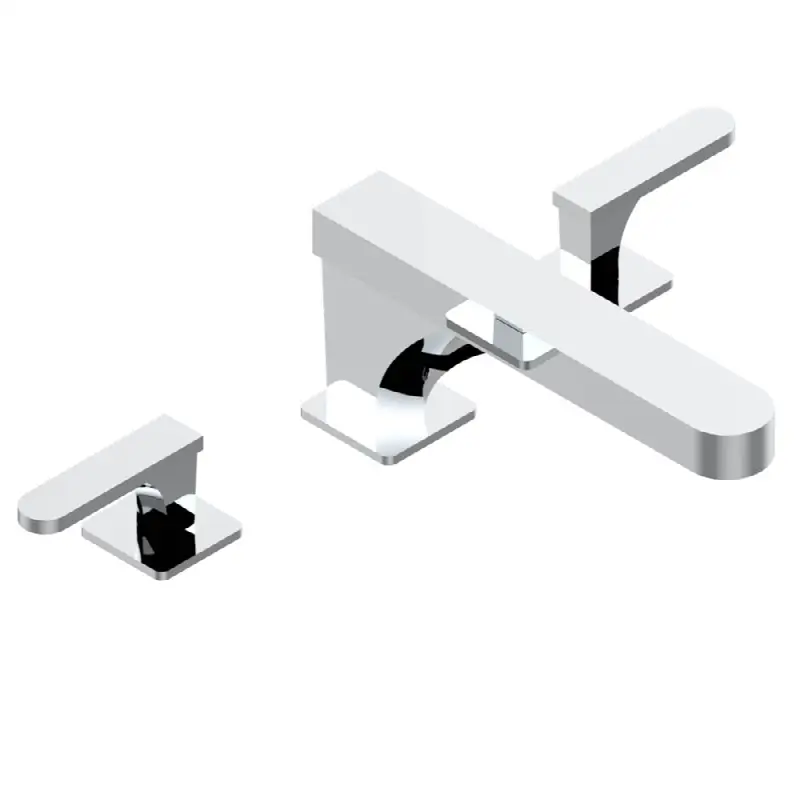 Roman tub set with 3/4" valves
