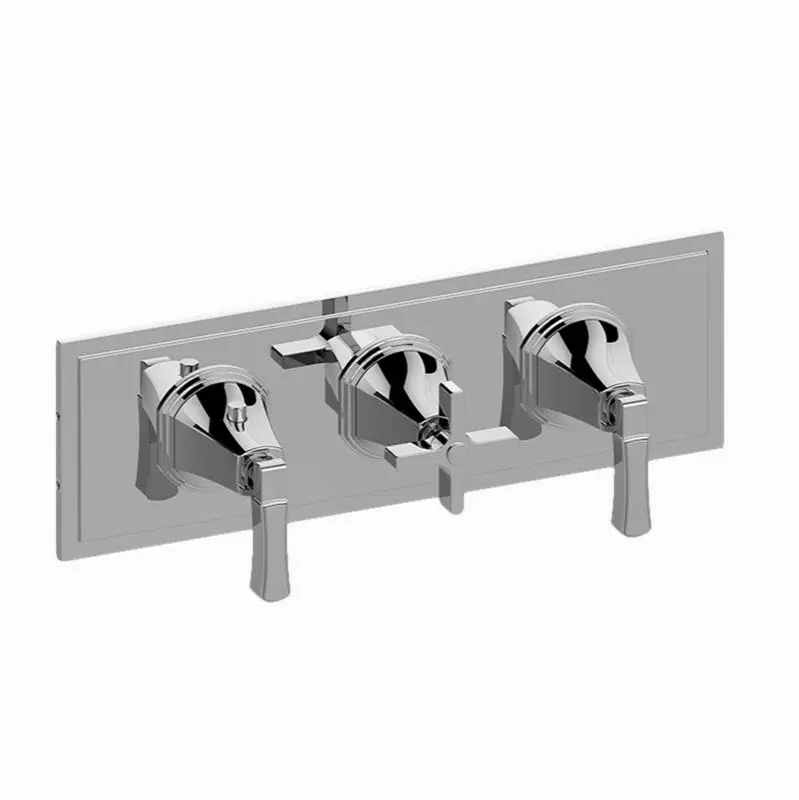 Finezza UNO M-Series Valve Trim with Three Handles (Horizontal Orientation)