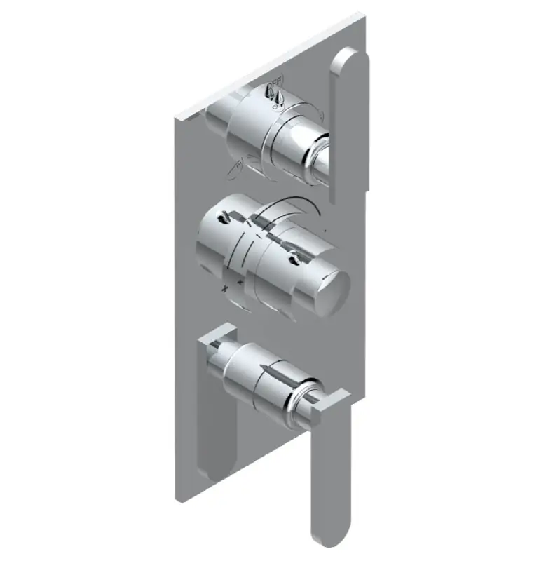 Trim for thg thermostat with 2-way diverter and on/off control, rough part supplied with fixing box ref. .5 540AE/US