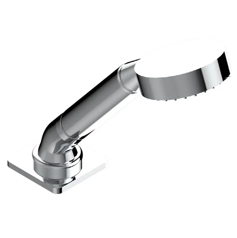 Deck mounted hand shower, with hose
