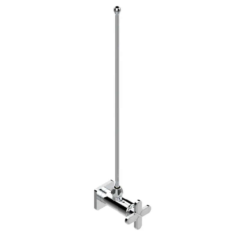 Angle supply valve with 3/8" adaptor set
