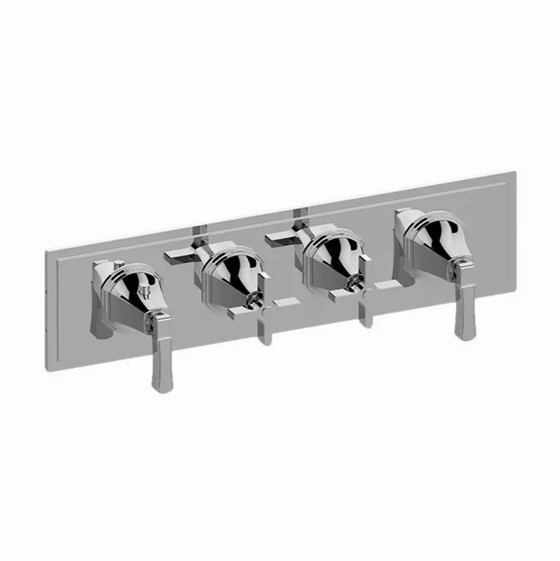 Finezza UNO M-Series Valve Trim with Four Handles (Horizontal Orientation)