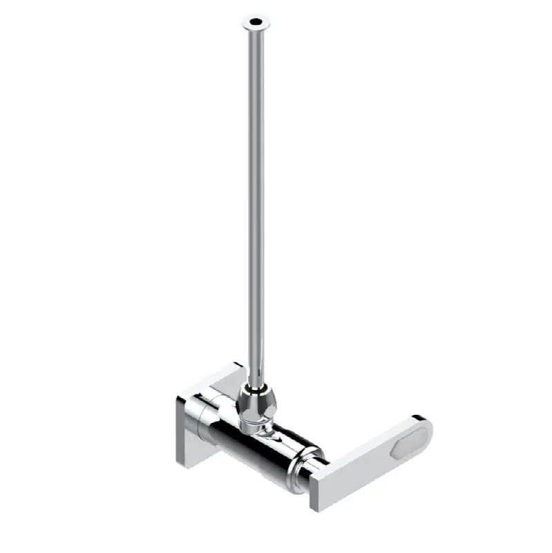 Angle supply valve with 3/8" adaptor set for toilet