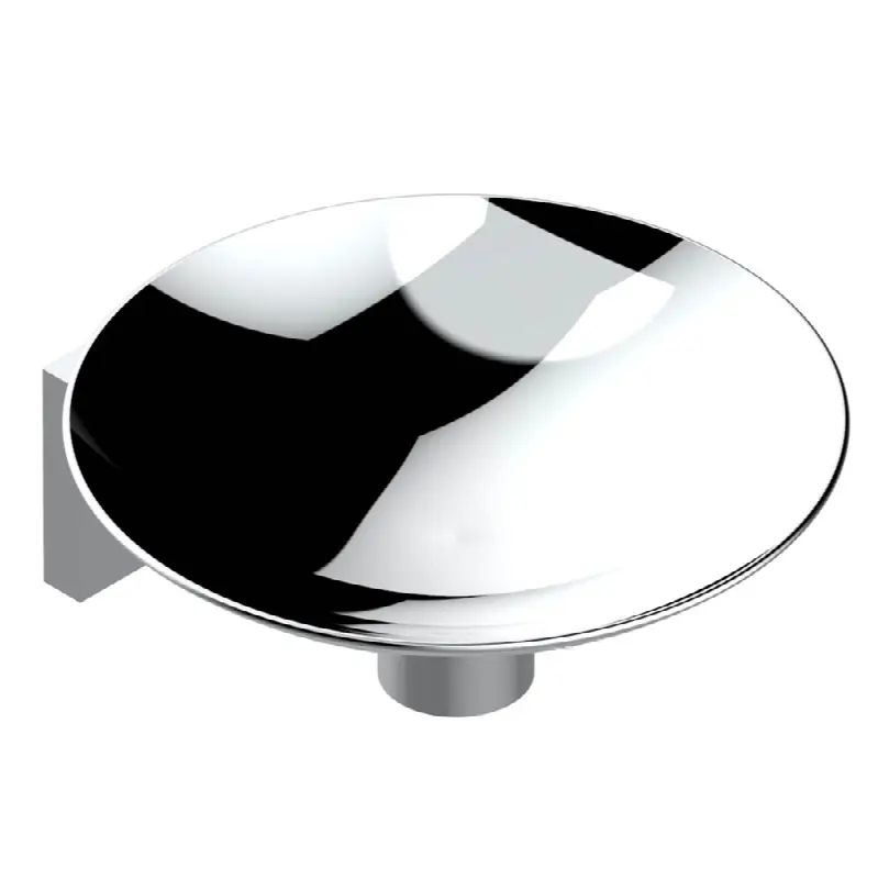 Soap dish, wall mounted, 6" diameter