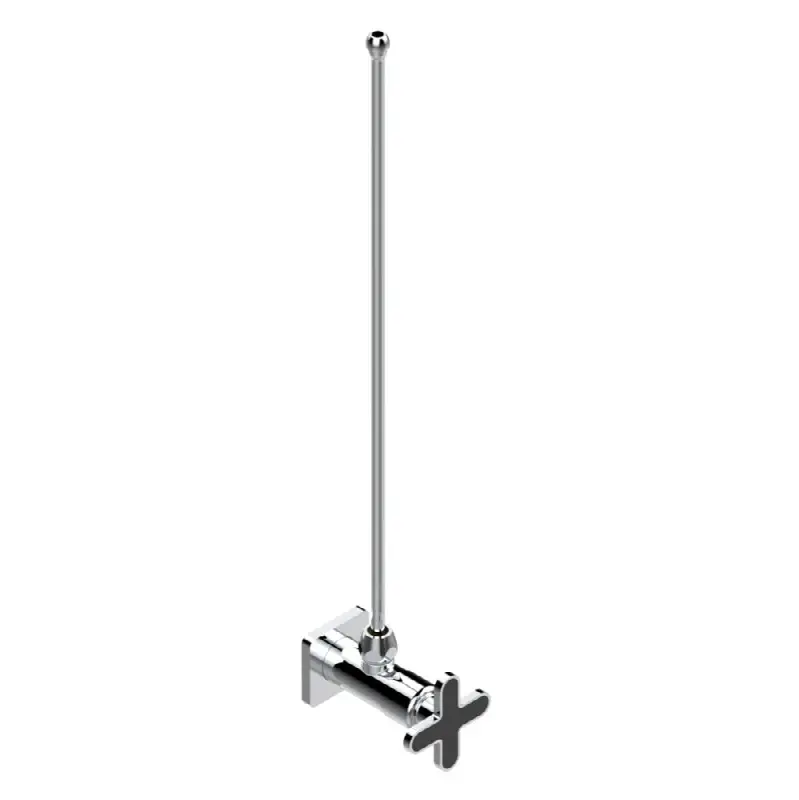 Angle supply valve with 3/8" adaptor set