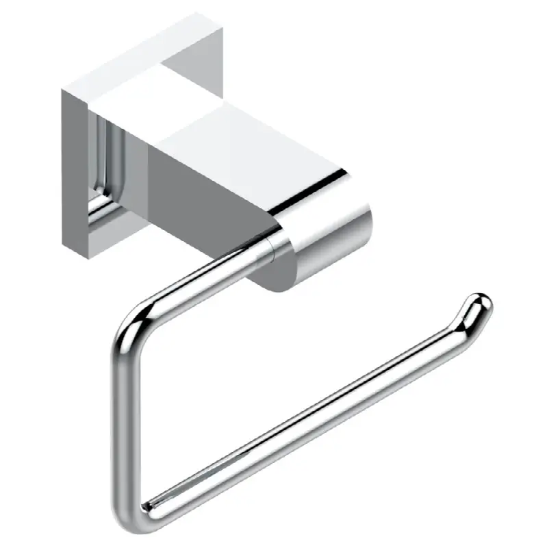 Toilet paper holder, single mount without cover