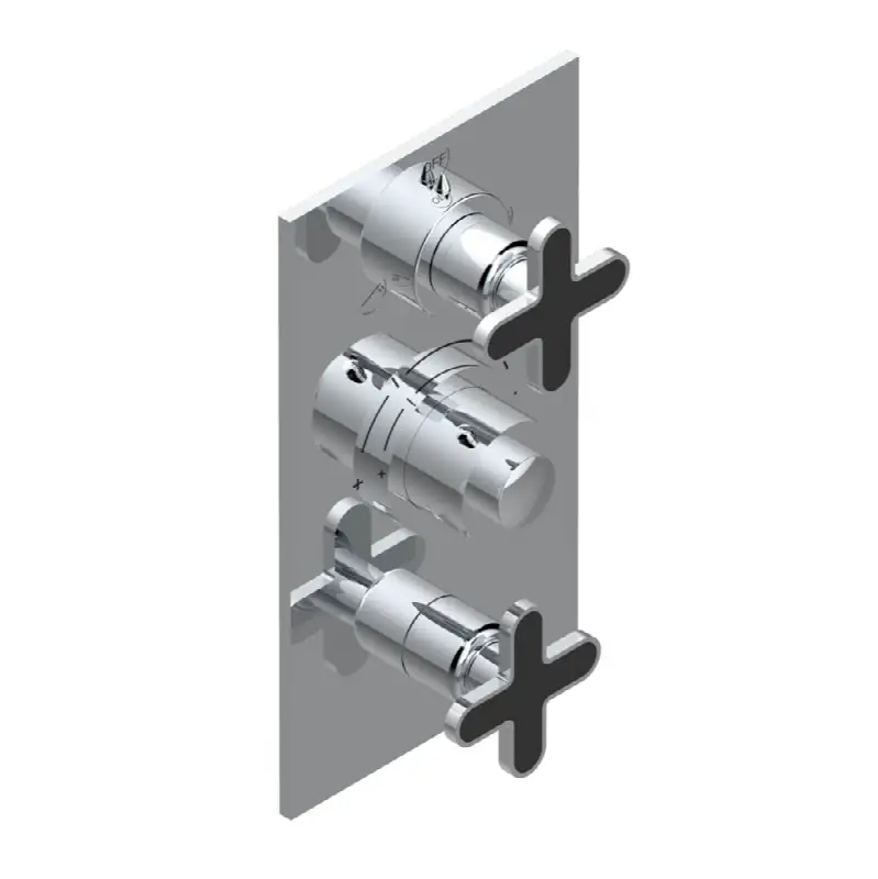 Trim for thg thermostat with 2-way diverter and on/off control, rough part supplied with fixing box ref. .5 540AE/US