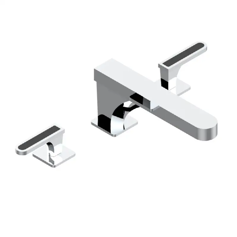 Roman tub set with 3/4" valves