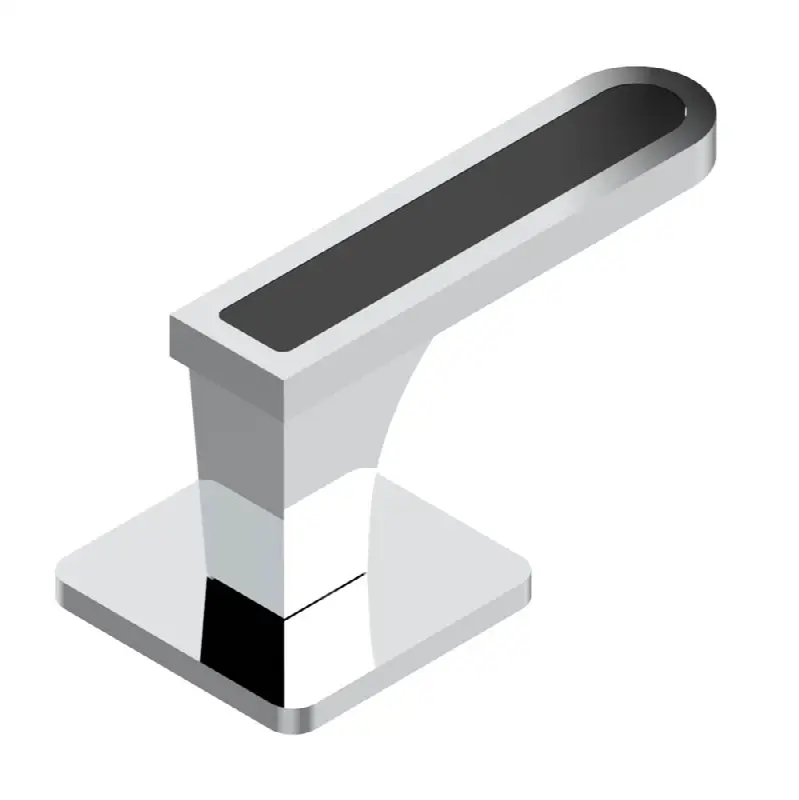 3/4" deck valve with trim - Cold