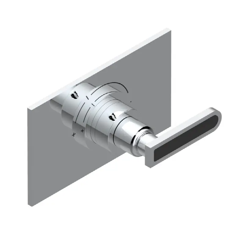 Trim for THG thermostatic valve, rough part supplied with fixing box ref.5 200AE/US