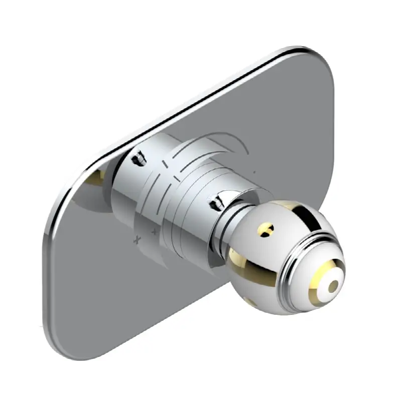 Trim for THG thermostatic valve, rough part supplied with fixing box ref.5 200AE/US