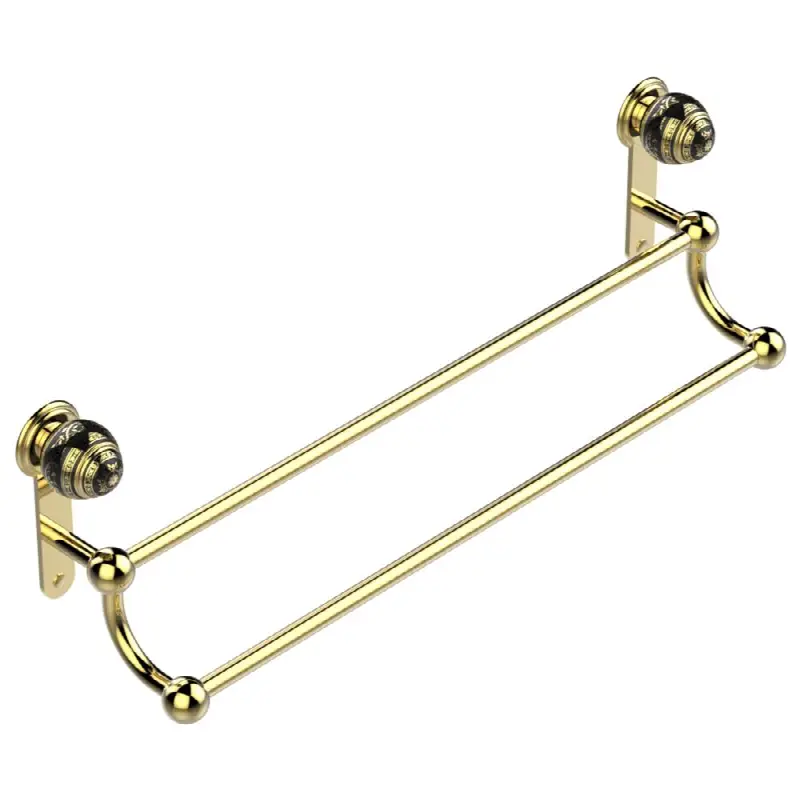 Double towel bar, 24" long