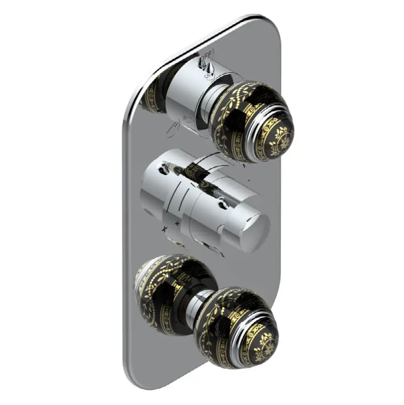 Trim for thg thermostat with 2-way diverter and on/off control, rough part supplied with fixing box ref. .5 540AE/US