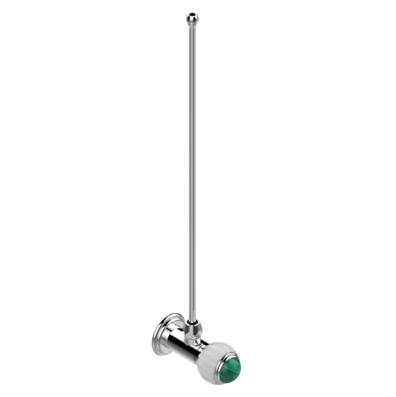 Angle supply valve with 3/8" adaptor set