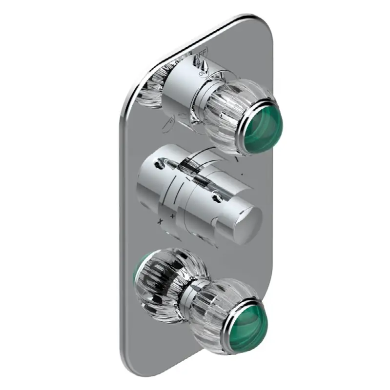 Trim for thg thermostat with 2-way diverter and on/off control, rough part supplied with fixing box ref. .5 540AE/US