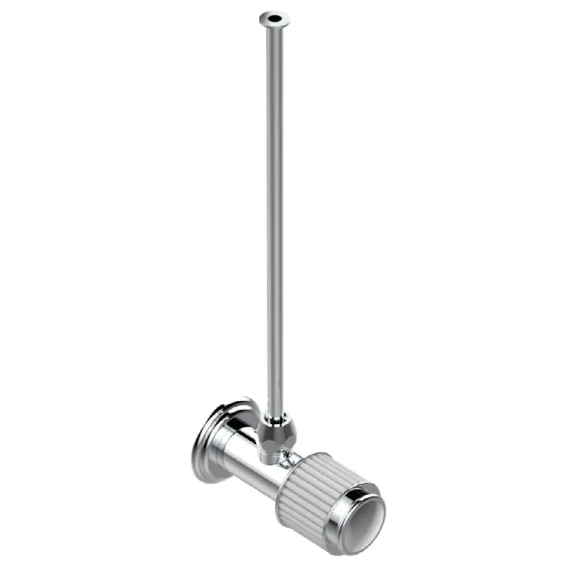 Angle supply valve with 3/8" adaptor set for toilet