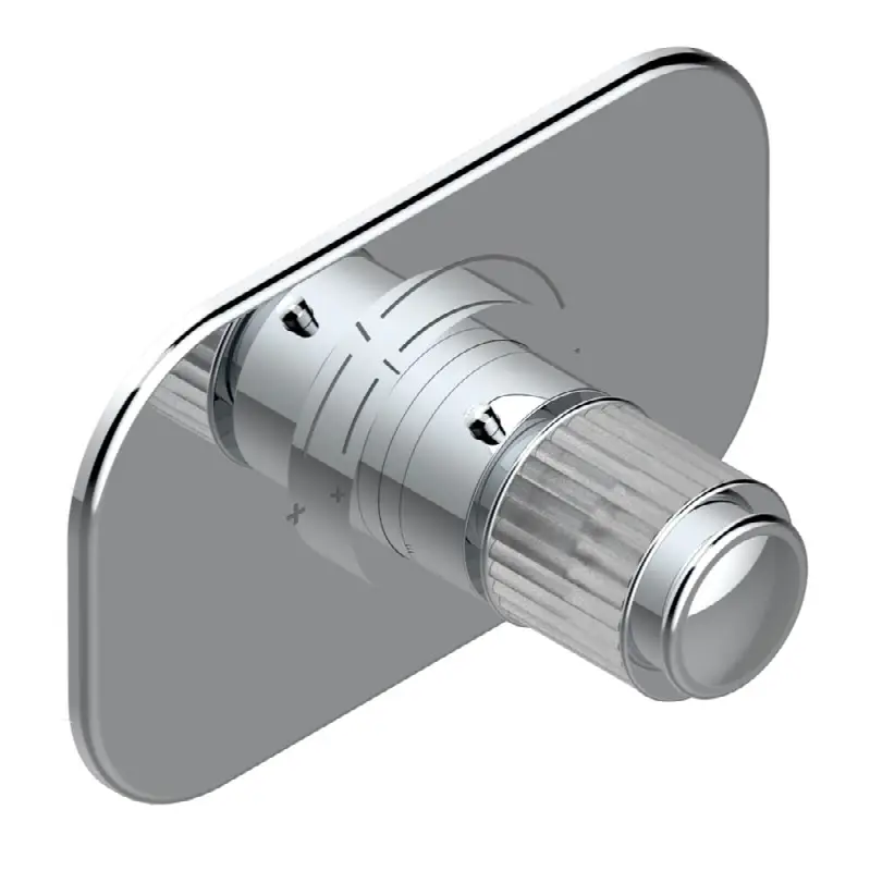 Trim for THG thermostatic valve, rough part supplied with fixing box ref.5 200AE/US