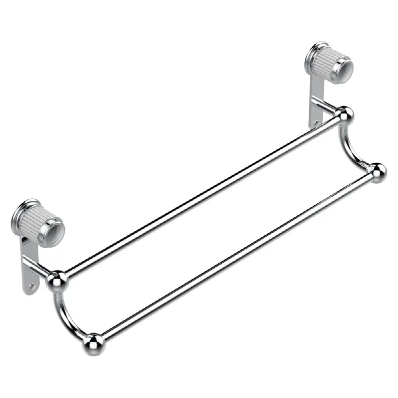 Double towel bar, 24" long