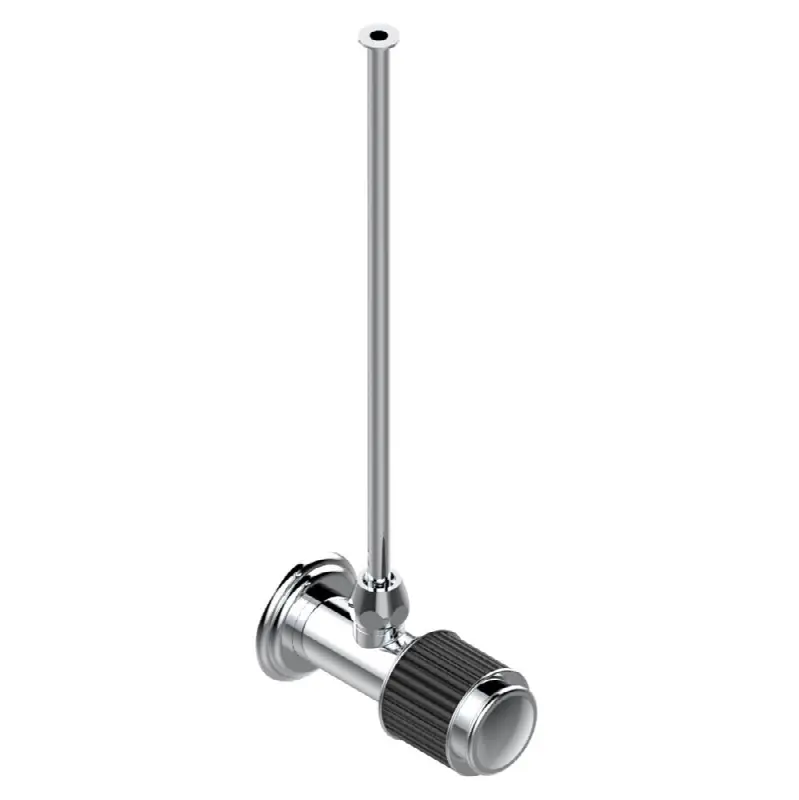 Angle supply valve with 3/8" adaptor set for toilet