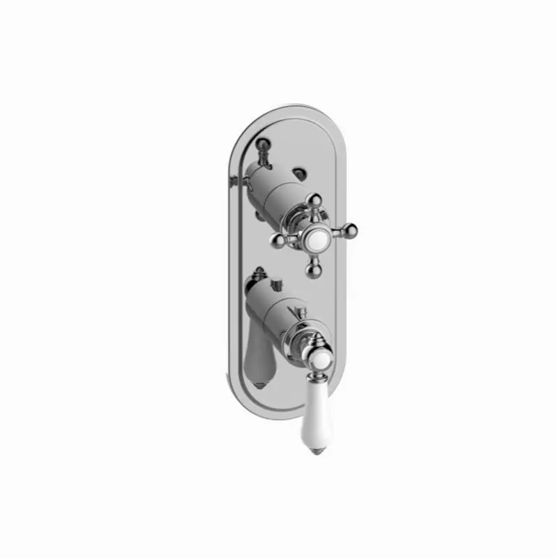 Adley Traditional M-Series Valve Trim with Two Handles