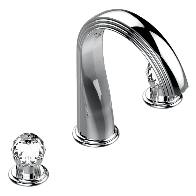 Roman tub set with 3/4" valves