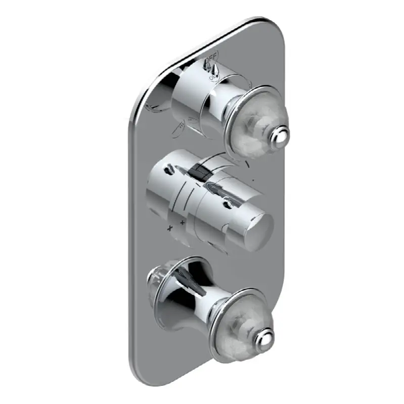 Trim for thg thermostat with 2-way diverter and on/off control, rough part supplied with fixing box ref. .5 540AE/US