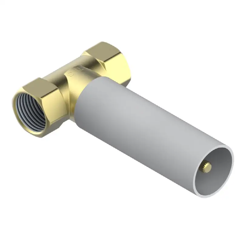 3/4" Volume control wall valve with ceramic cartridge counterclockwise