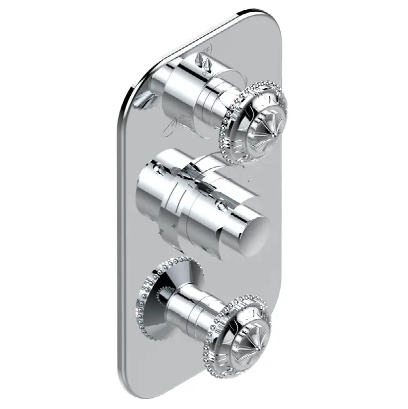 Trim for thg thermostat with 2-way diverter and on/off control, rough part supplied with fixing box ref. .5 540AE/US