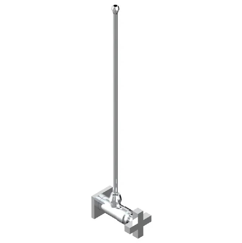 Angle supply valve with 3/8" adaptor set