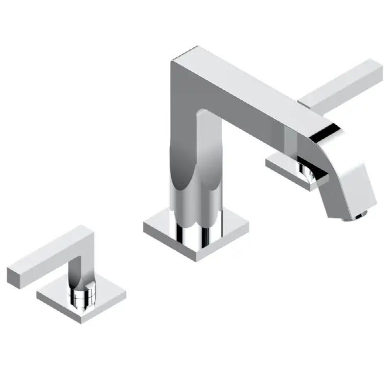 Roman tub set with 3/4" valves