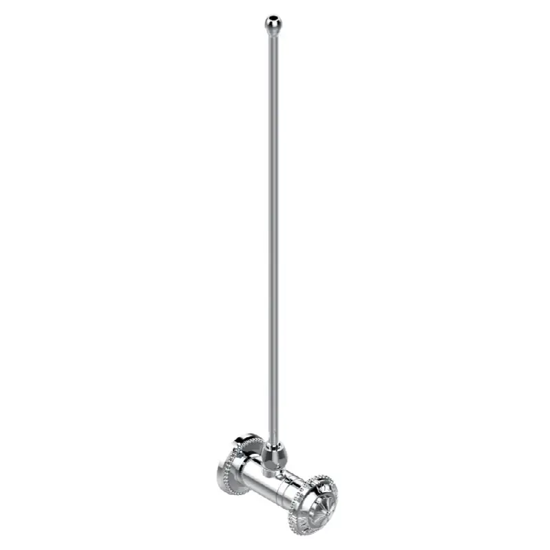 Angle supply valve with 3/8" adaptor set