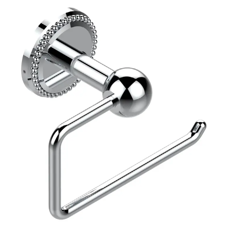 Toilet paper holder, single mount without cover