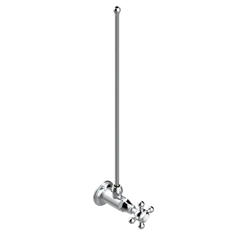 Angle supply valve with 3/8" adaptor set