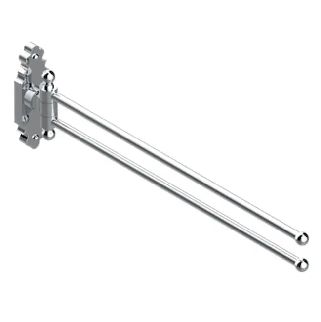 Towel Bar 15 3/4" Long, Double Swivel