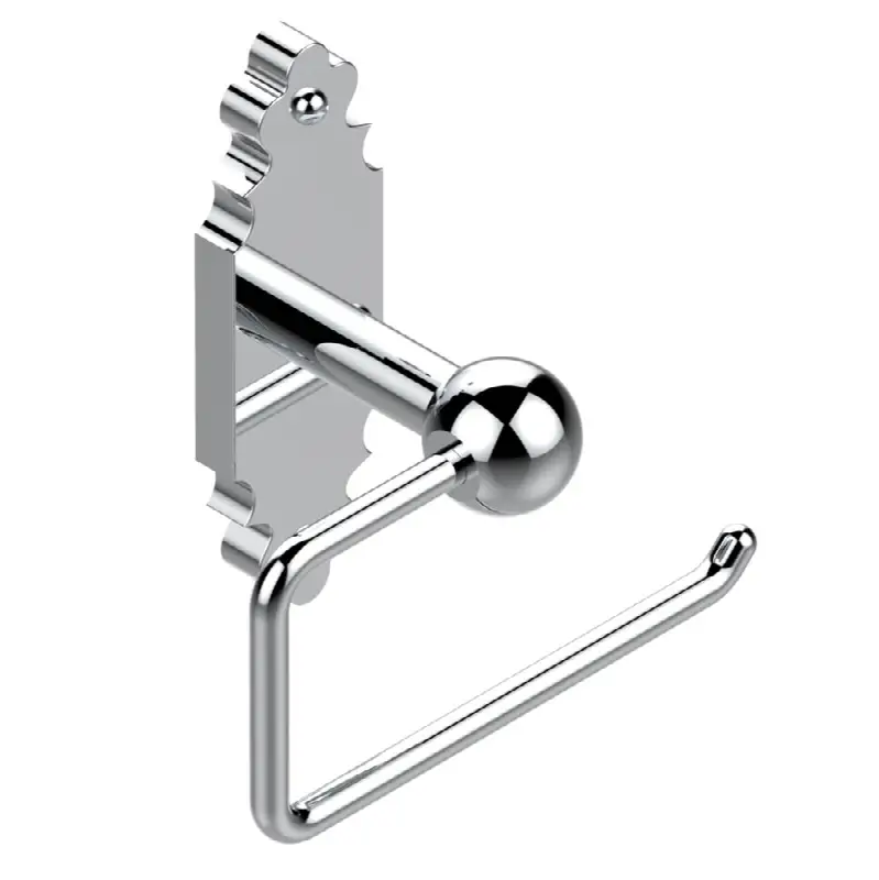 Toilet paper holder, single mount without cover