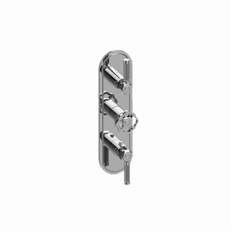 Vintage Traditional M-Series Valve Trim with Three Handles
