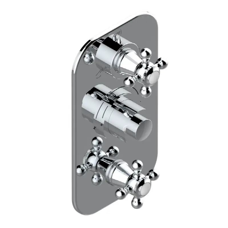 Trim for thg thermostat with 2-way diverter and on/off control, rough part supplied with fixing box ref. .5 540AE/US