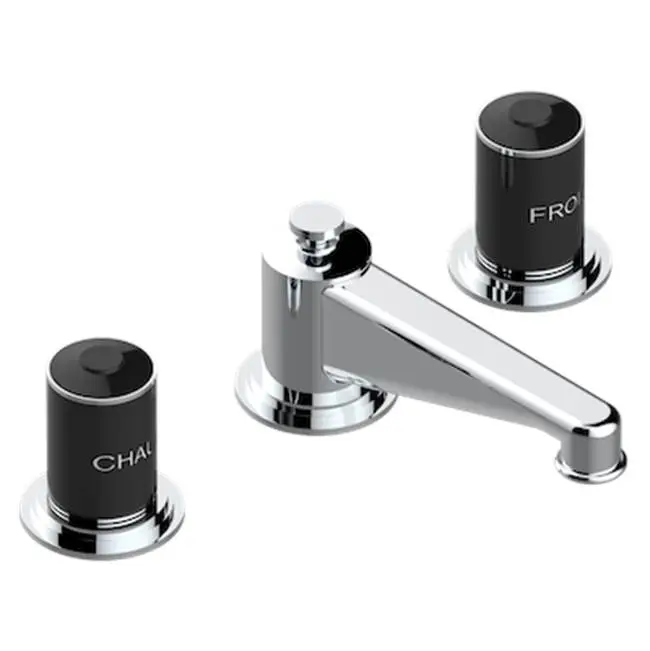 Widespread Lavatory Set With Drain