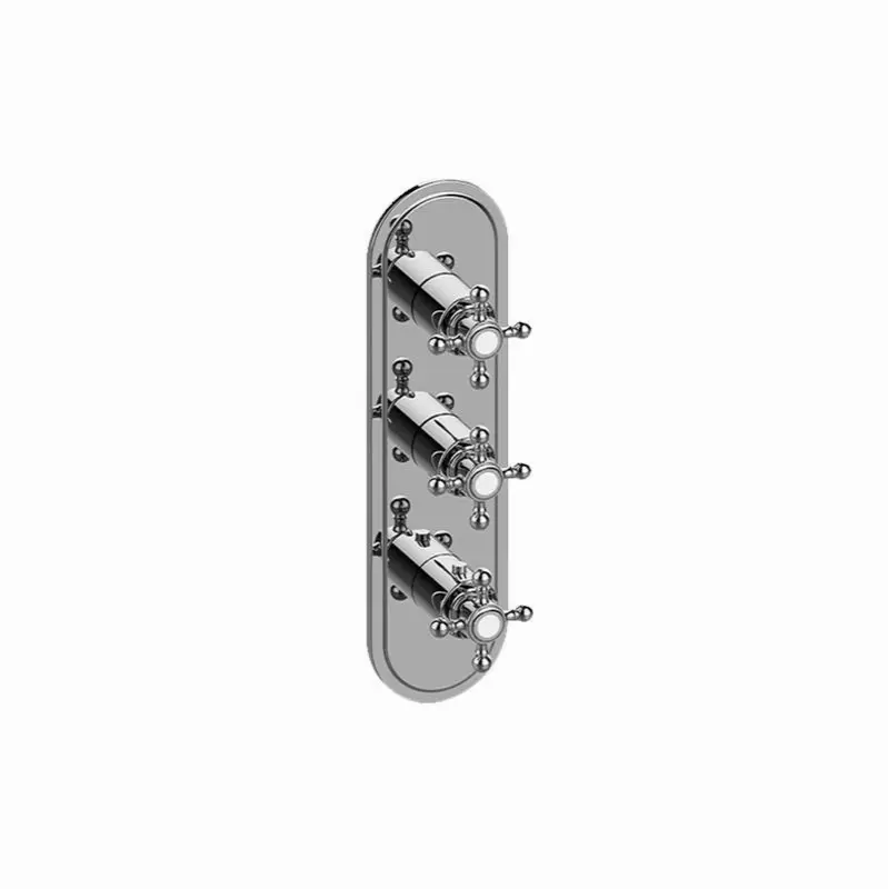 Adley Traditional M-Series Valve Trim with Three Handles