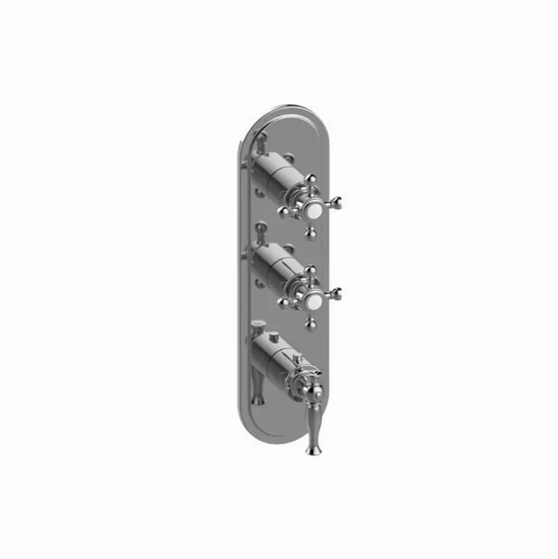 Lauren Traditional M-Series Valve Trim with Three Handles