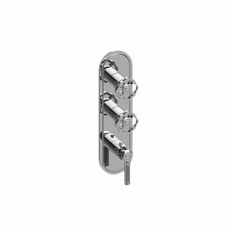 Vintage Traditional M-Series Valve Trim with Three Handles