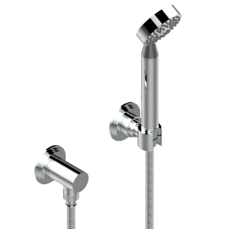Wall mounted handshower with separate fixed hook