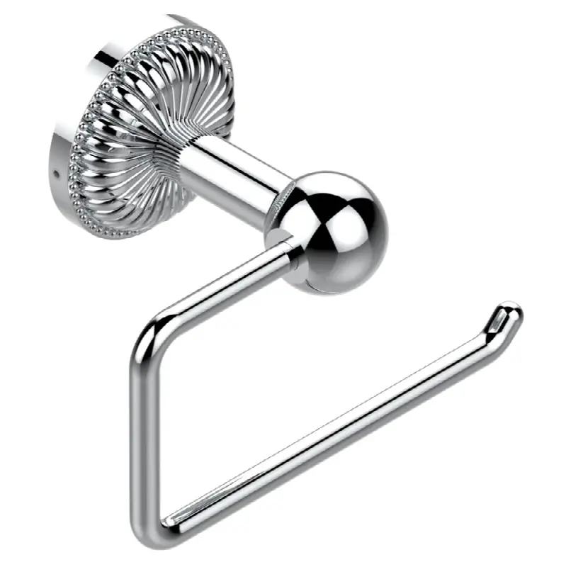 Toilet paper holder, single mount without cover