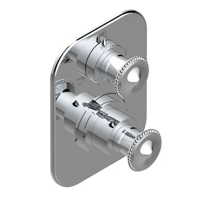 Trim for thg thermostat with 2-way diverter, rough part supplied with fixing box ref. 5 500AE/US