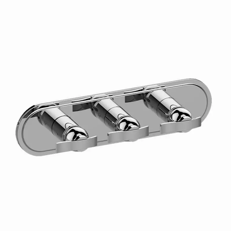 Bali Traditional M-Series Valve Trim with Three Handles (Horizontal Orientation)
