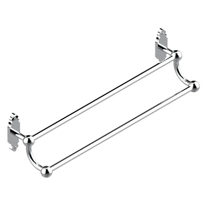 Double towel bar, 24" long